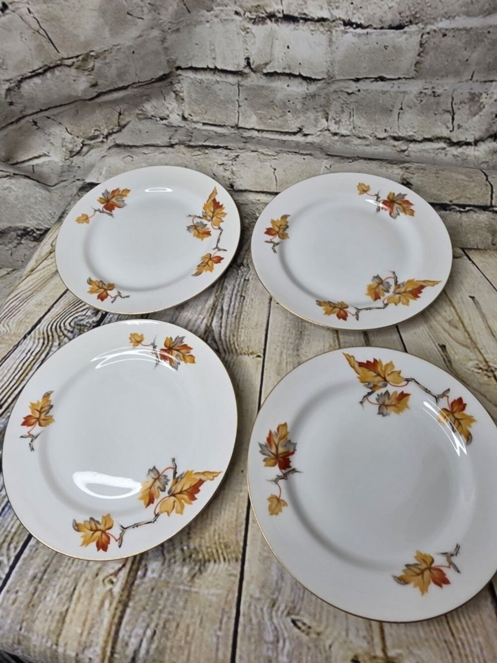 4 Craftsman Golden Autumn 6.5" Dessert Bread Plate 169